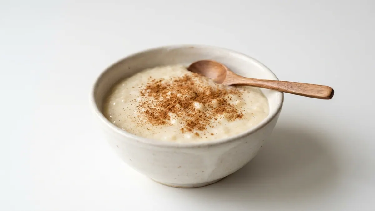 Arroz con Leche — puréed texture, IDDSI Level 4