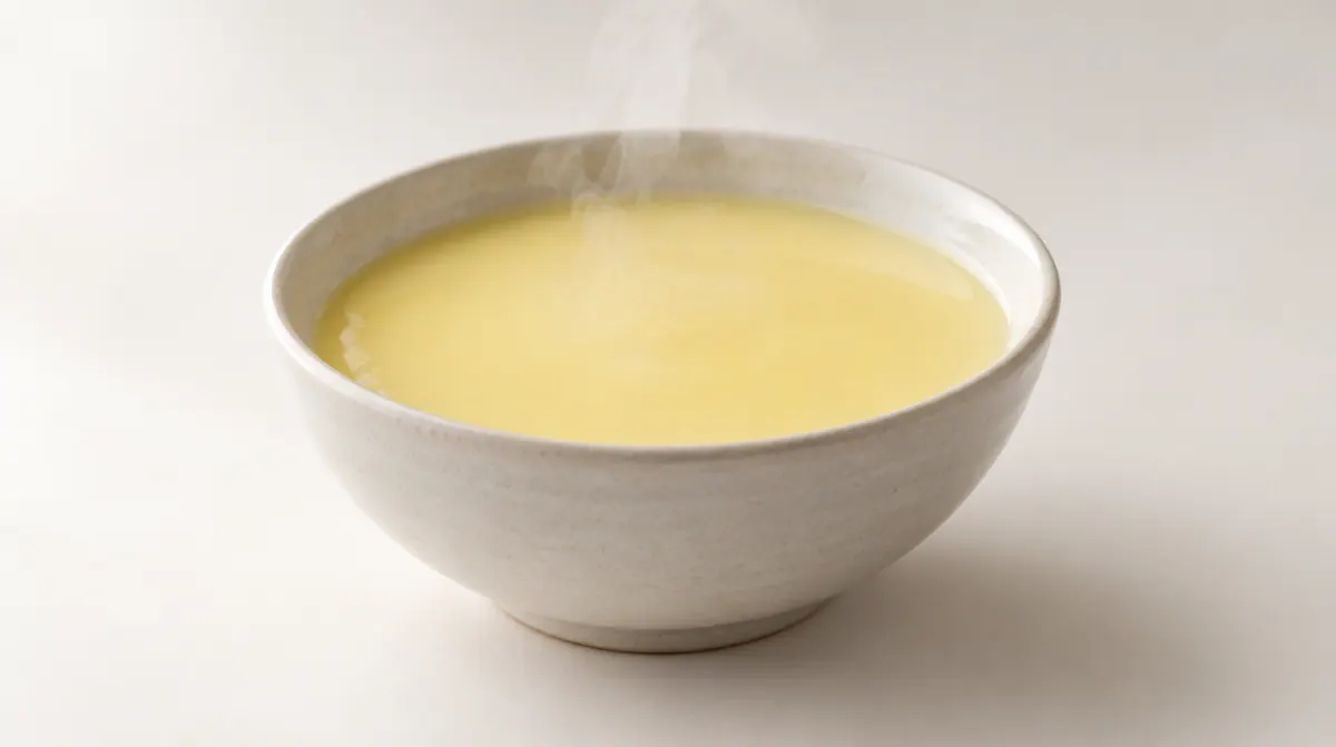 Avgolemono (Lemon Egg Soup) — liquid texture, IDDSI Level 2