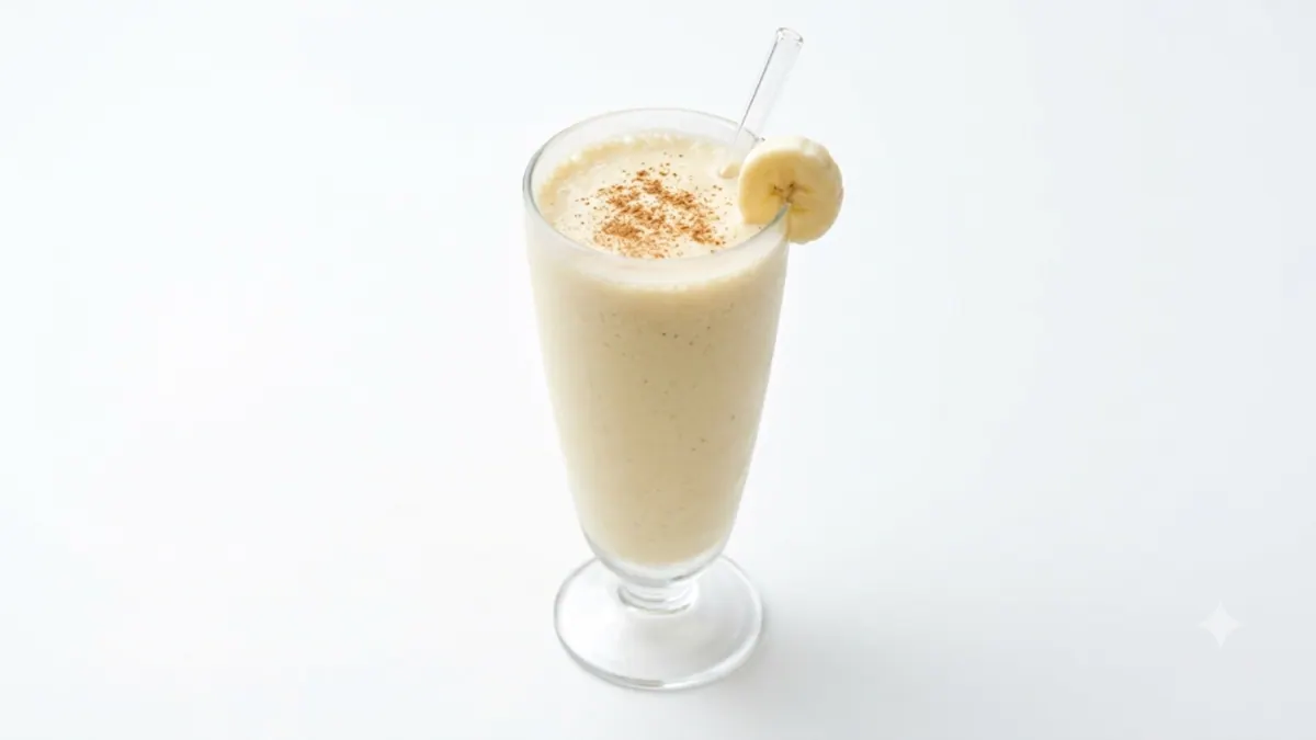Banana Peanut Protein Shake — liquid texture, IDDSI Level 1