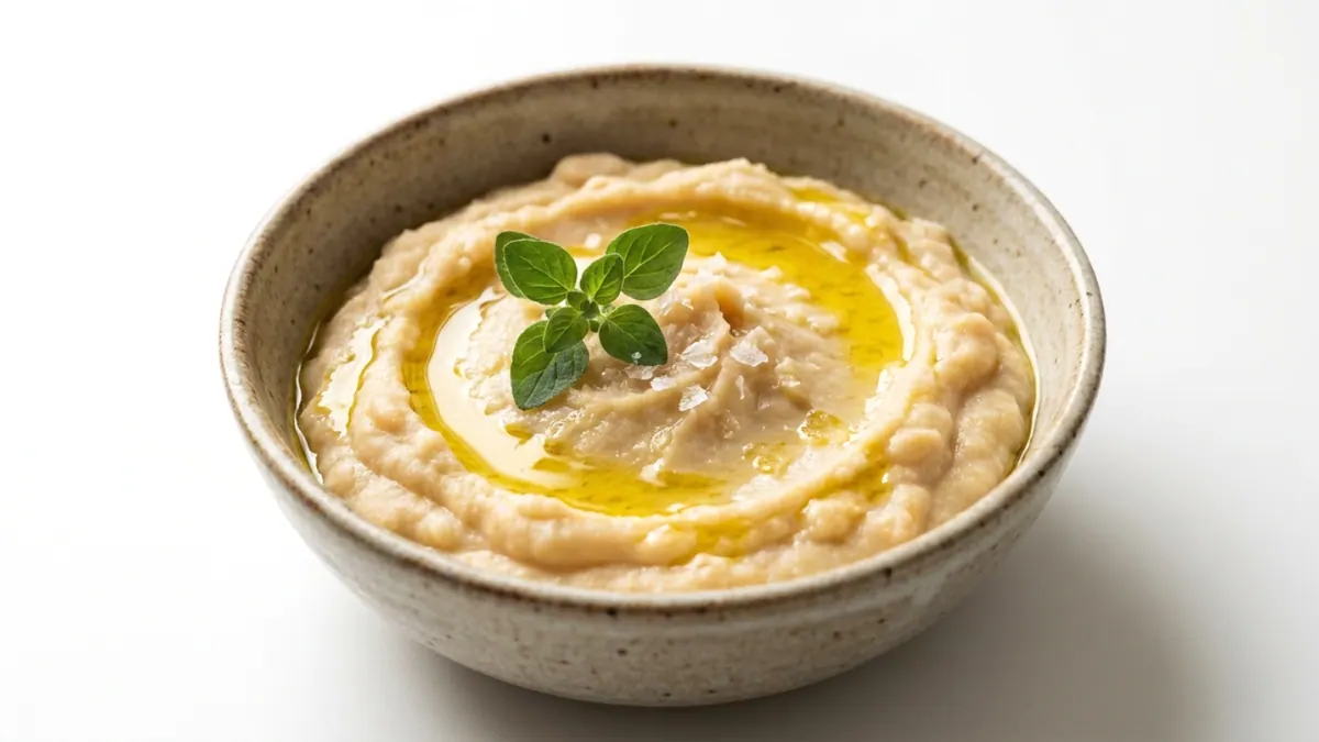 Butter Bean Mash — soft texture, IDDSI Level 6