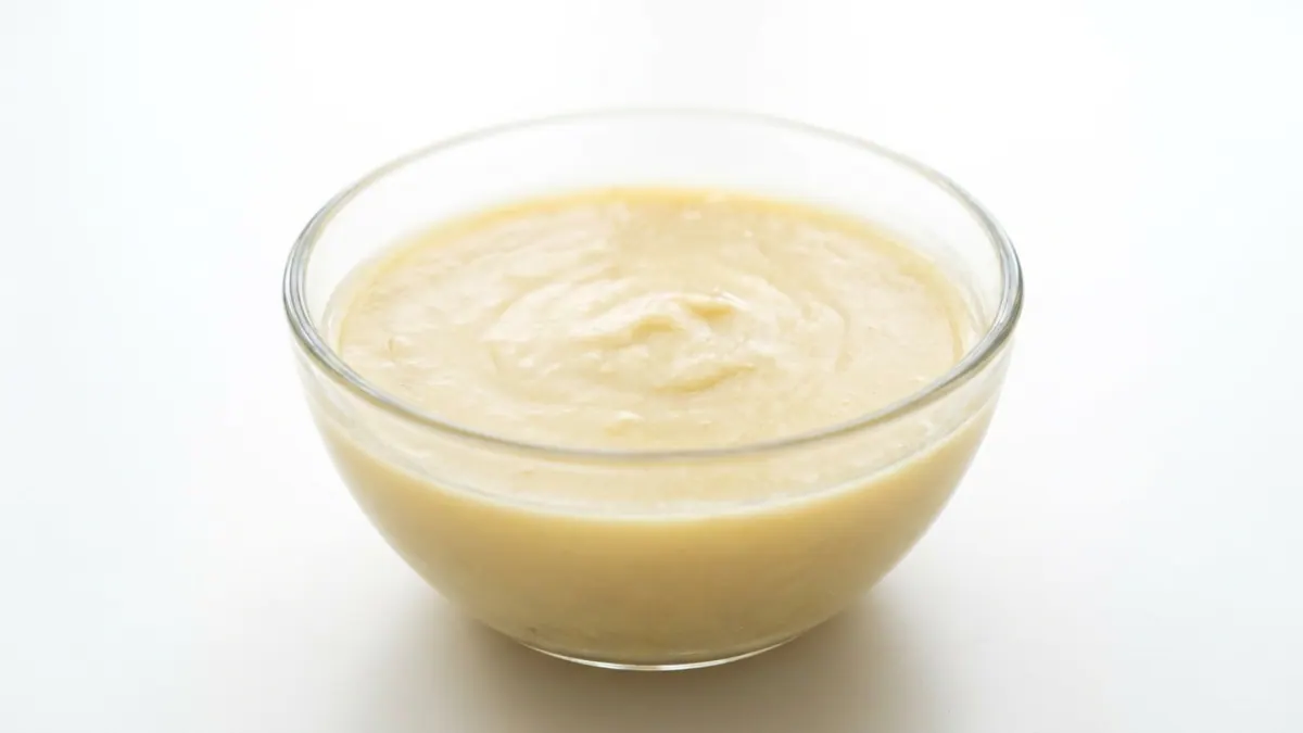 Chè Đậu Xanh (Mung Bean Sweet Soup) — puréed texture, IDDSI Level 4