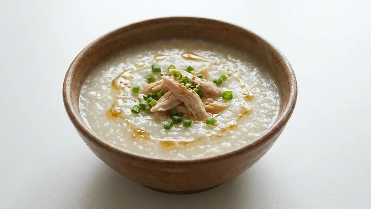 Chicken Congee — soft texture, IDDSI Level 5