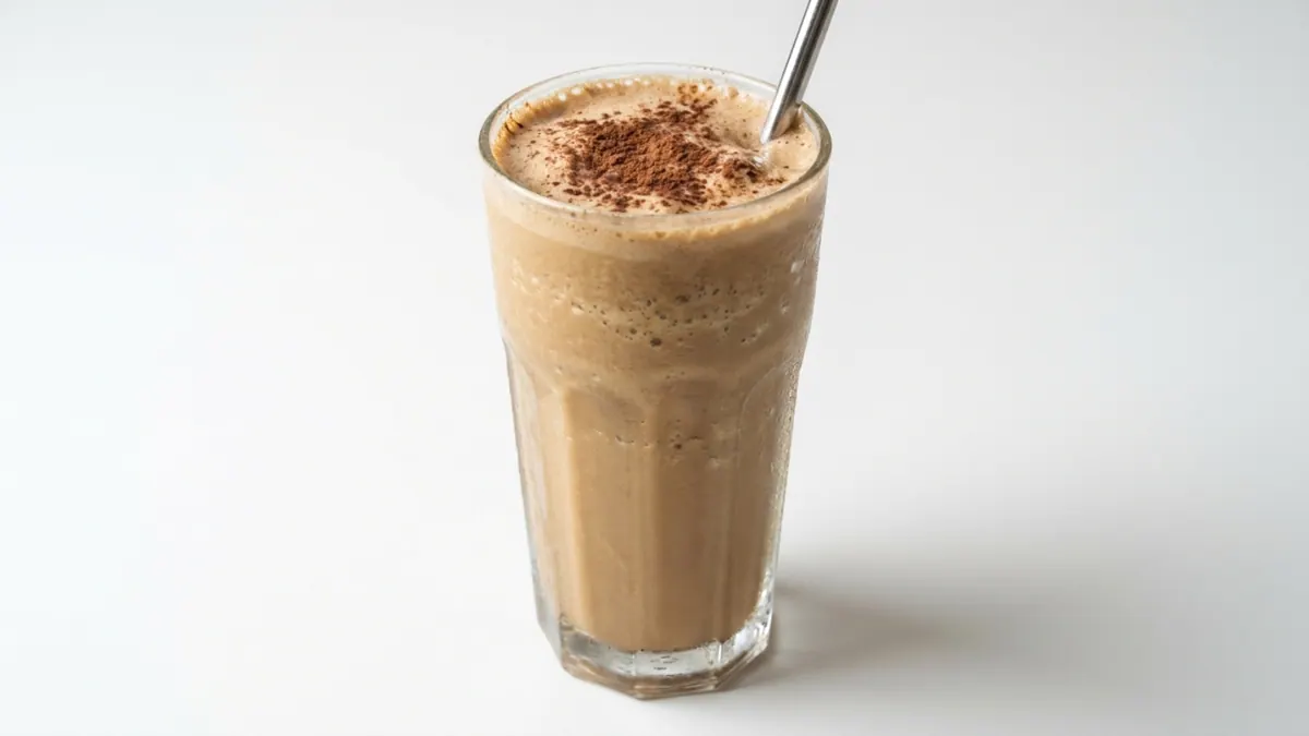Coffee Protein Frappe — liquid texture, IDDSI Level 1