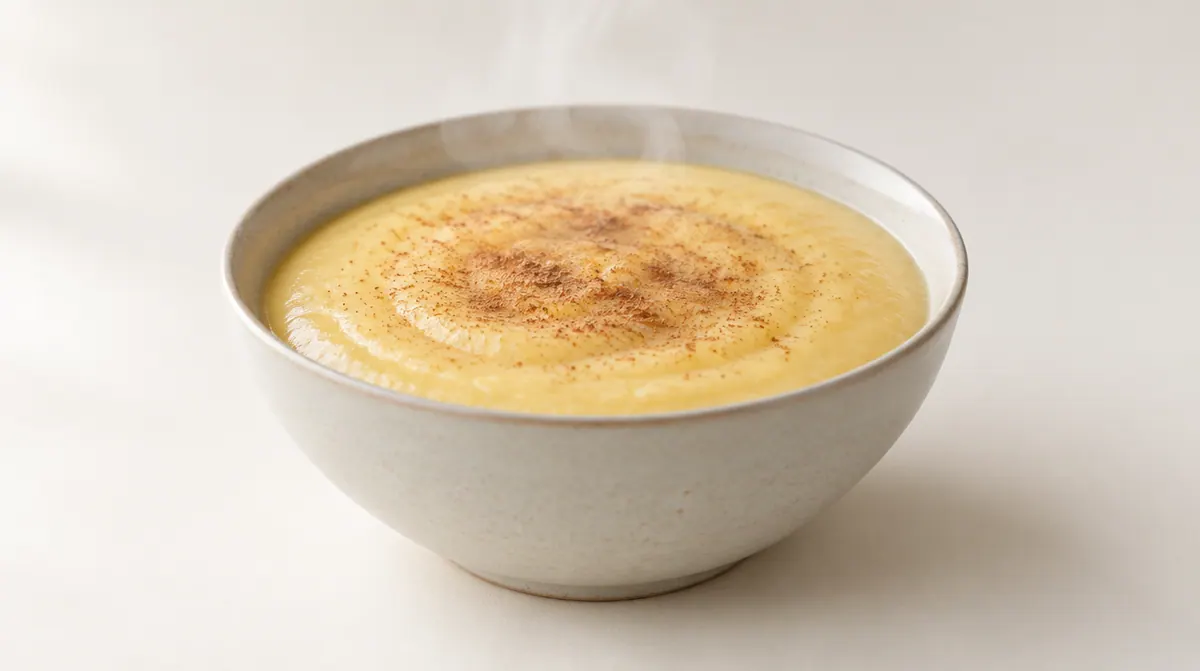 Cornmeal Porridge — puréed texture, IDDSI Level 4