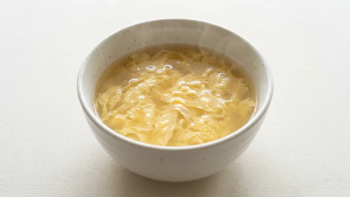 Danhua Tang (Egg Drop Soup) — liquid texture, IDDSI Level 2