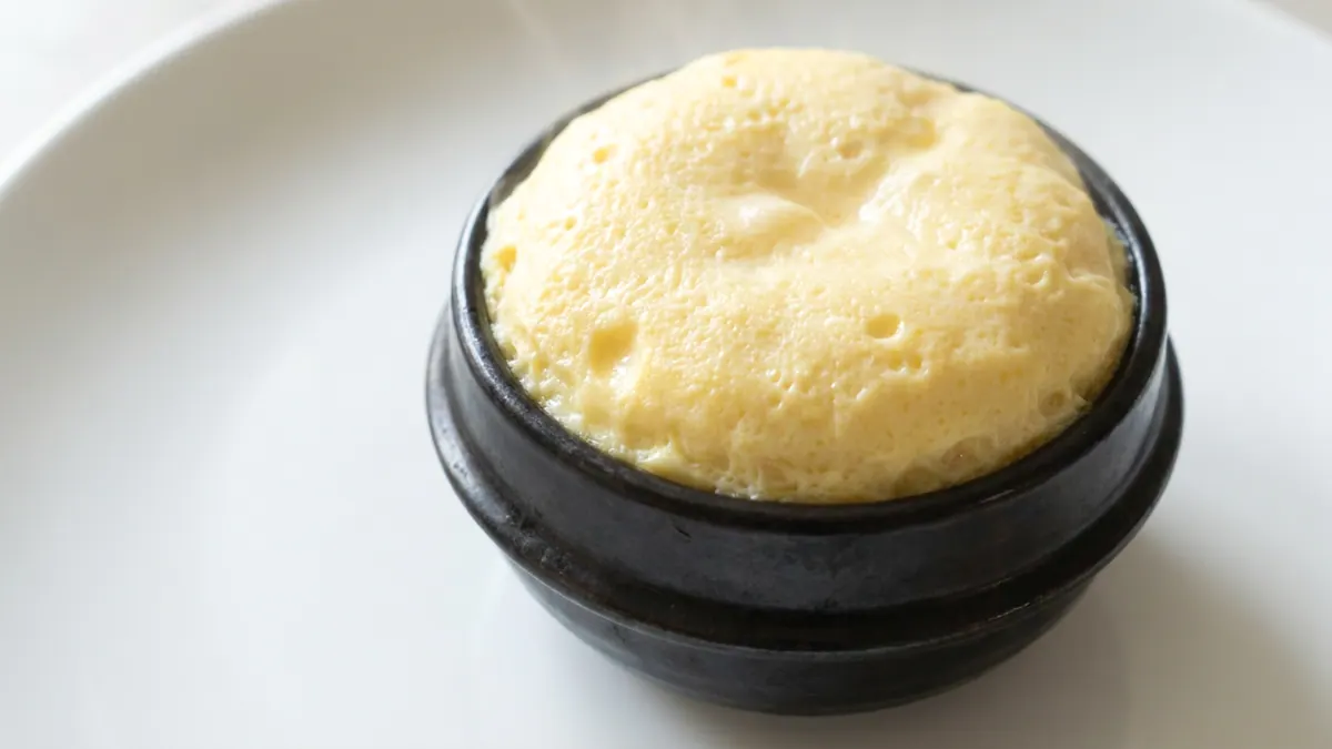 Gyeranjjim (Steamed Egg) — soft texture, IDDSI Level 5