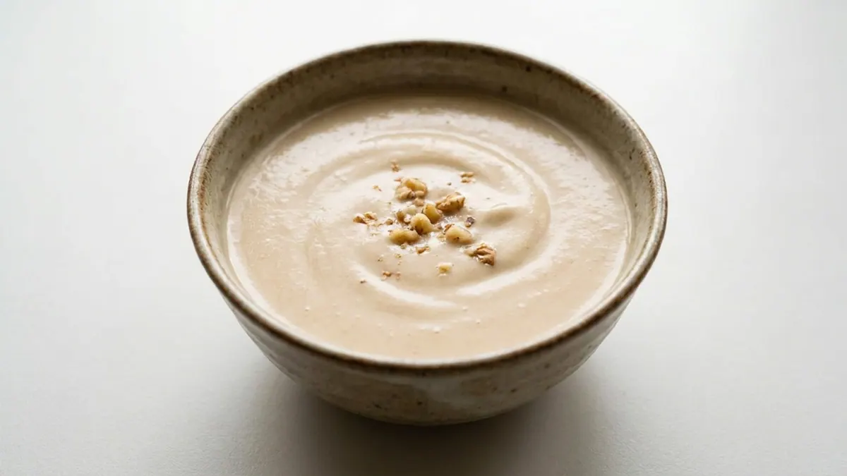 Hetao Lu (Walnut Soup) — liquid texture, IDDSI Level 3