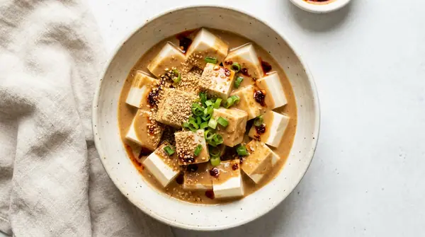 Silken Tofu & Sesame Bowl