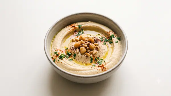 Smooth Hummus Bowl